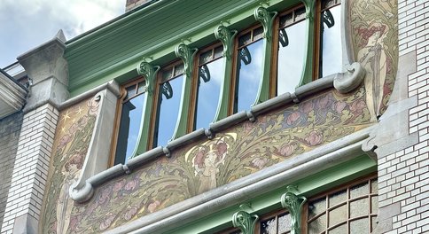Sgraffito Maison Roosenboom © Admirable Façades